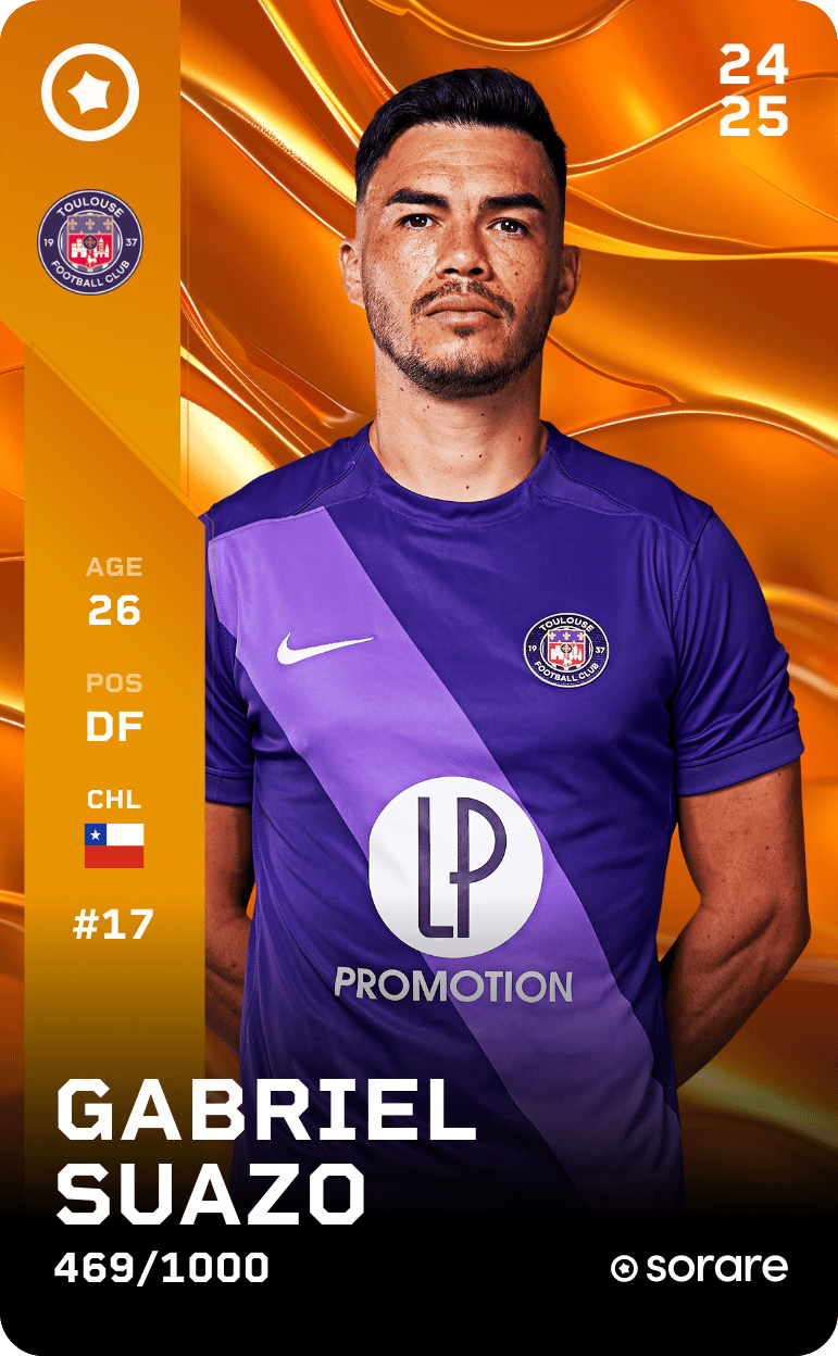 Gabriel Suazo 2024-25 • Limited 469/1000