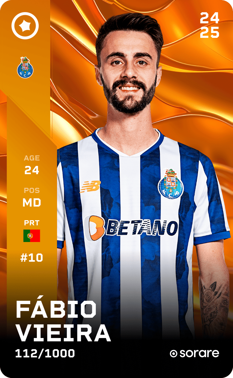 Fábio Vieira 2024-25 • Limited 112/1000