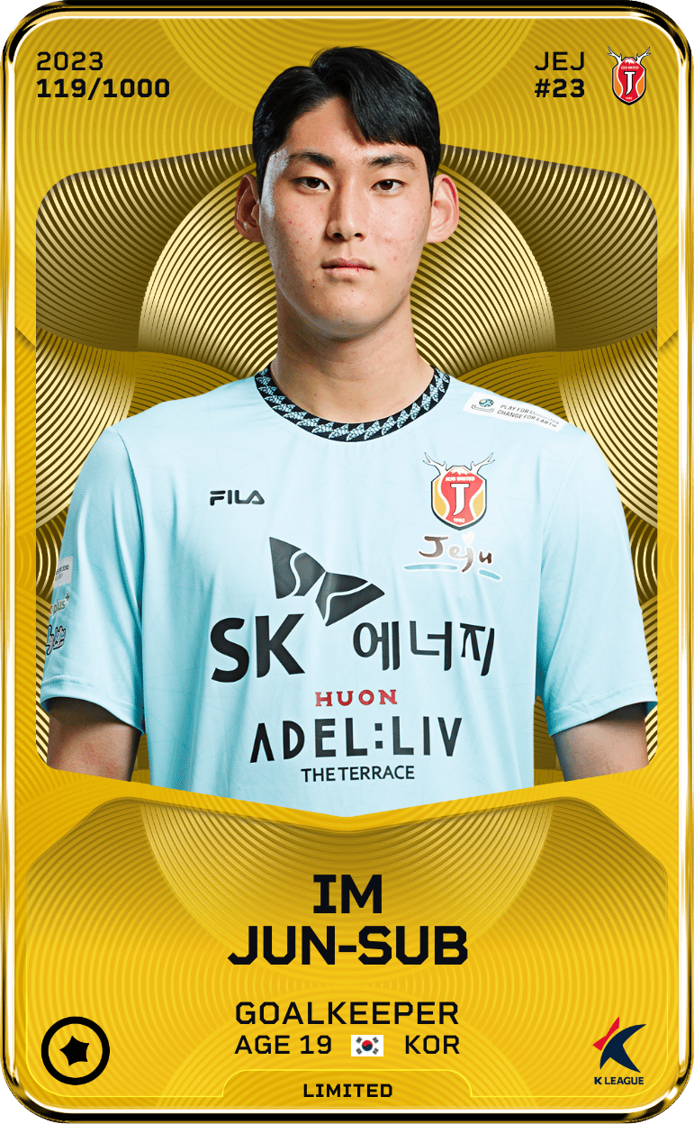 Im Jun-Sub  2023-24 • Limited 119/1000