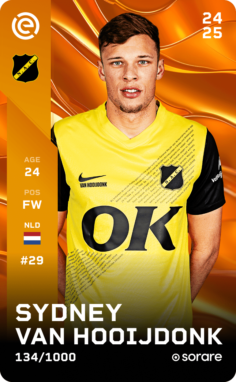 Sydney van Hooijdonk 2024-25 • Limited 134/1000