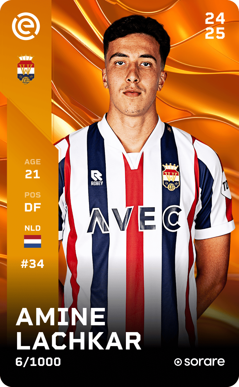 Amine Lachkar 2024-25 • Limited 6/1000