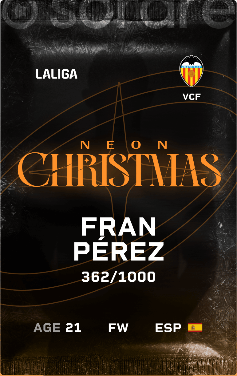 Fran Pérez 2024-25 • Limited 362/1000