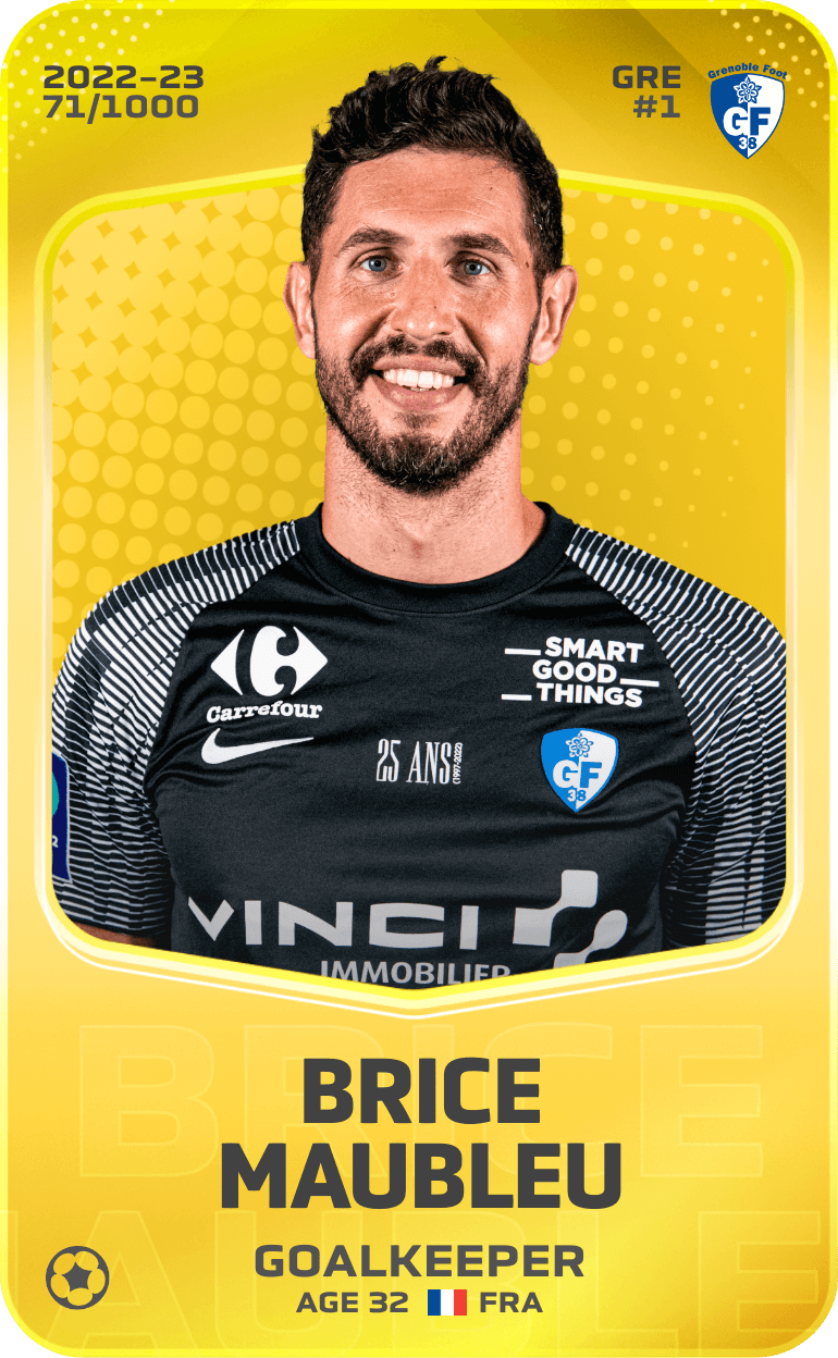 Brice Maubleu 2022-23 • Limited 71/1000