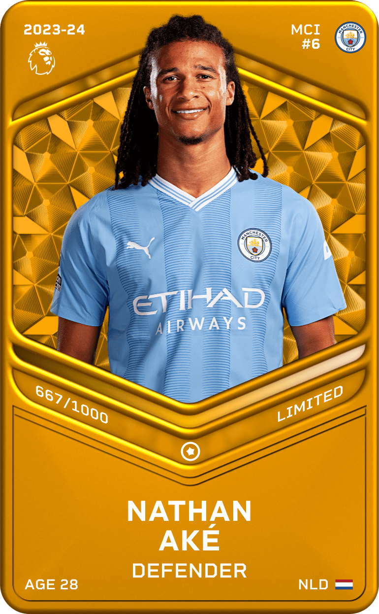 Nathan Aké 2023-24 • Limited 667/1000