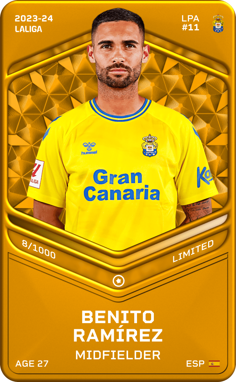 Benito Ramírez 2023-24 • Limited 8/1000