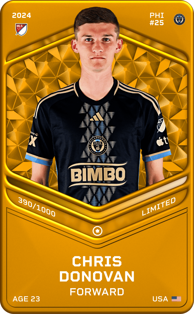 Chris Donovan 2024-25 • Limited 390/1000