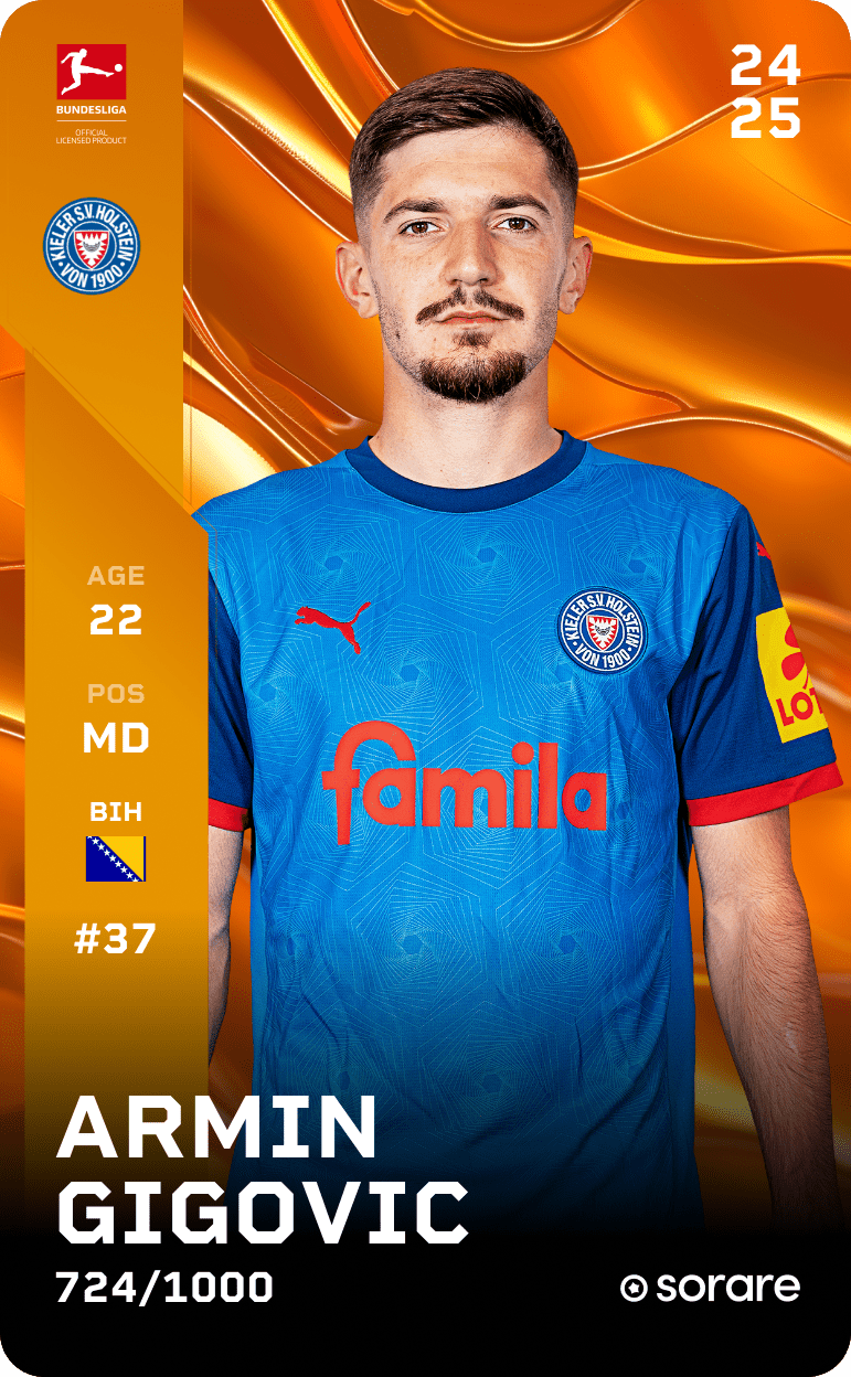 Armin Gigovic 2024-25 • Limited 724/1000