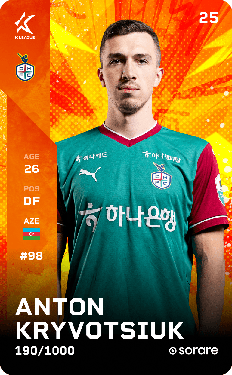 Anton Krivotsyuk 2025-26 • Limited 190/1000