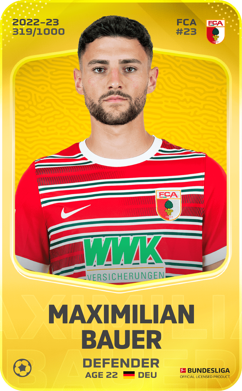Maximilian Bauer 2022-23 • Limited 319/1000