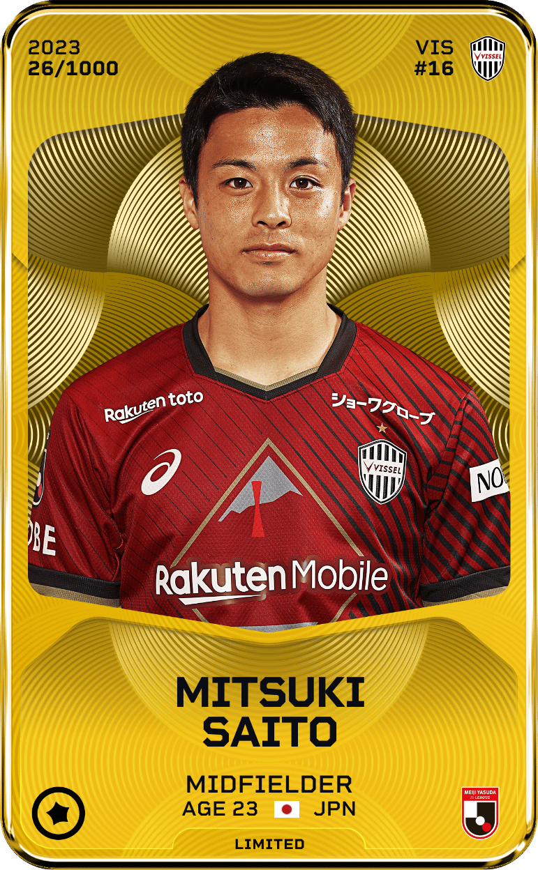 Mitsuki Saito 2023-24 • Limited 26/1000
