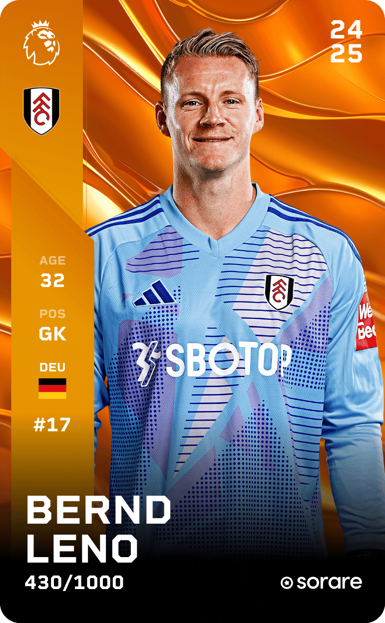 Bernd Leno 2024-25 • Limited 430/1000