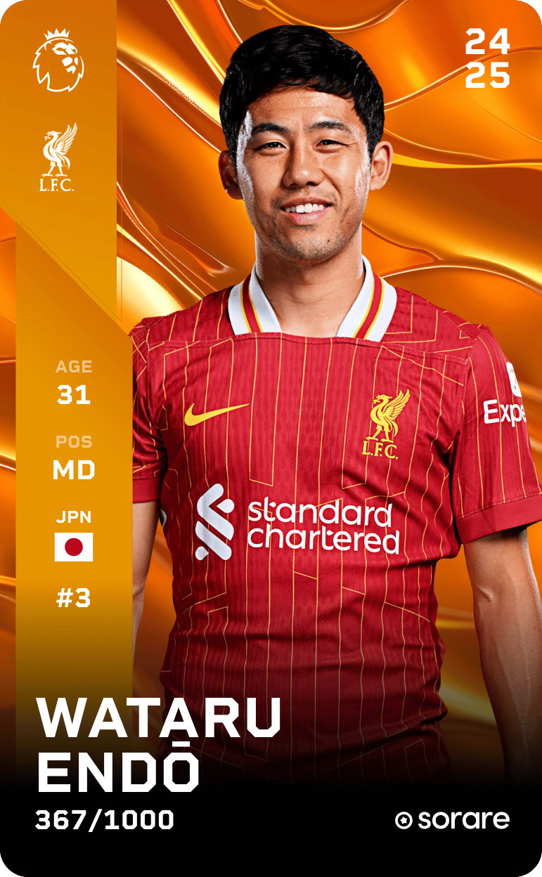 Wataru Endō 2024-25 • Limited 367/1000