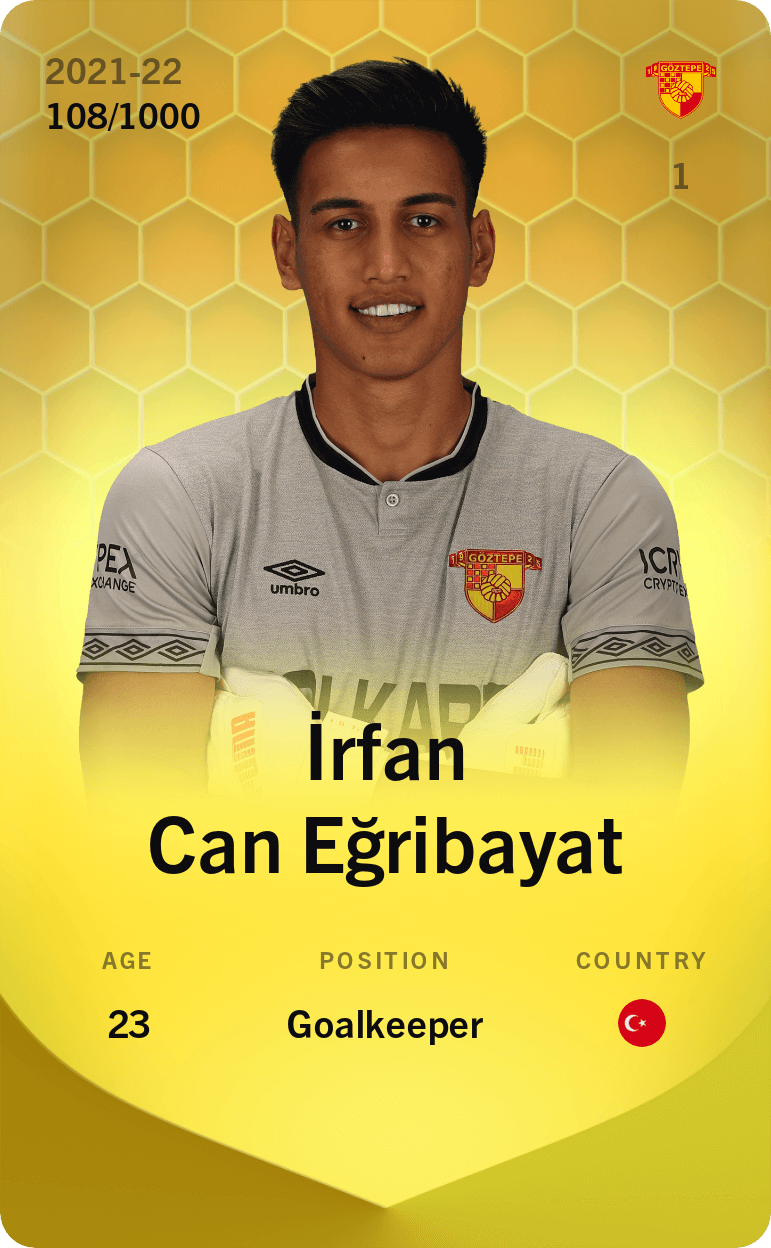 İrfan Can Eğribayat 2021-22 • Limited 108/1000
