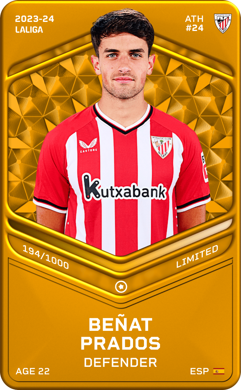 Beñat Prados 2023-24 • Limited 194/1000