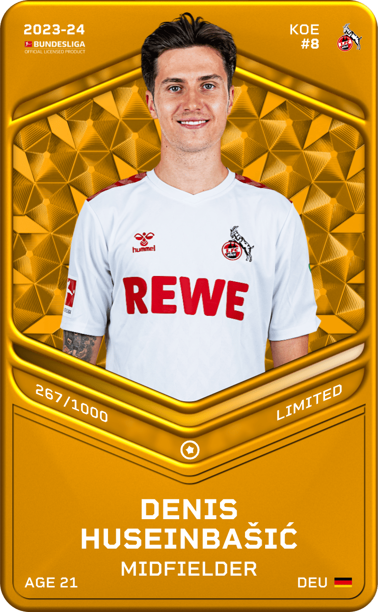 Denis Huseinbašić 2023-24 • Limited 267/1000