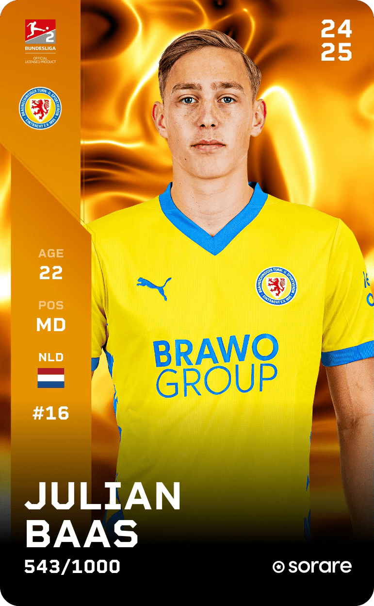 Julian Baas 2024-25 • Limited 543/1000