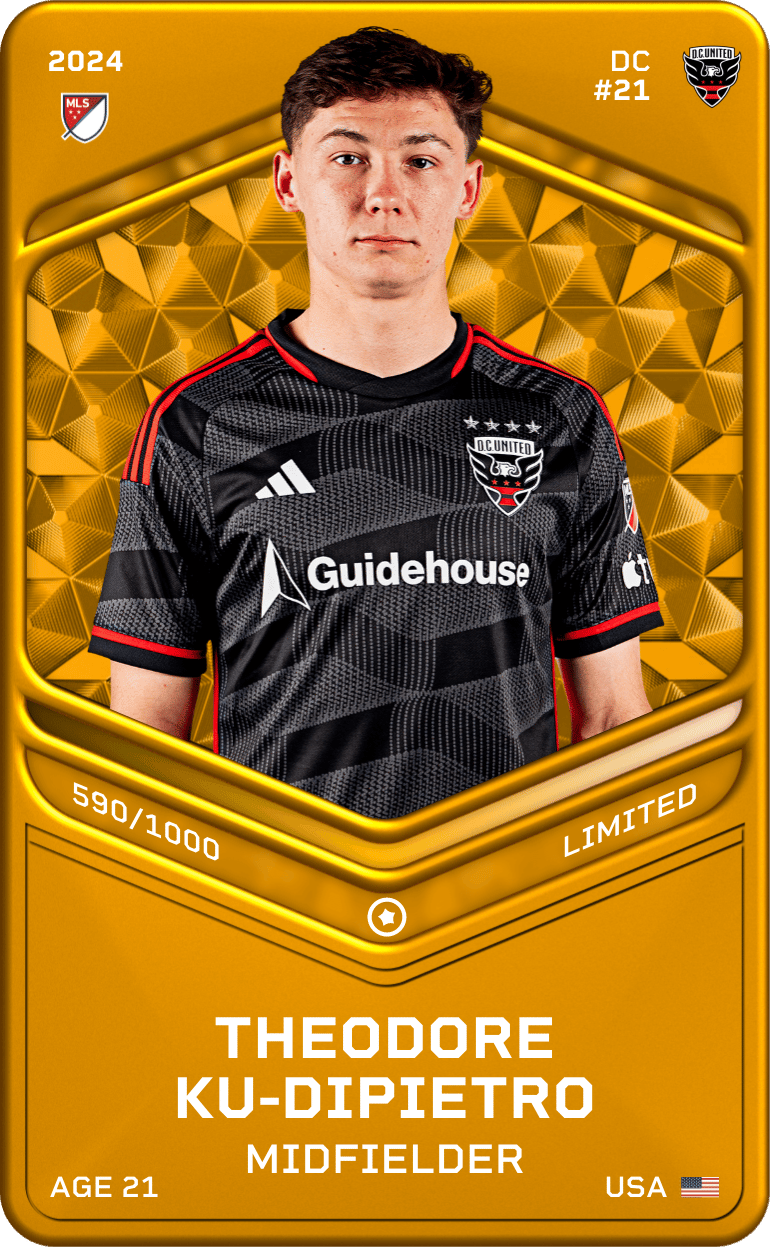 Theodore Ku-Dipietro 2024-25 • Limited 590/1000
