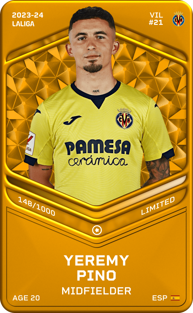 Yeremy Pino 2023-24 • Limited 148/1000