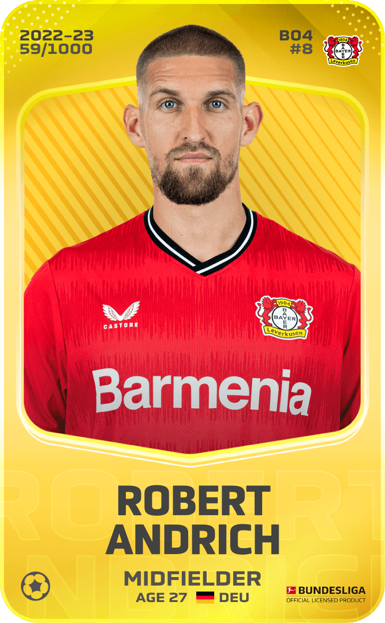 Robert Andrich 2022-23 • Limited 59/1000