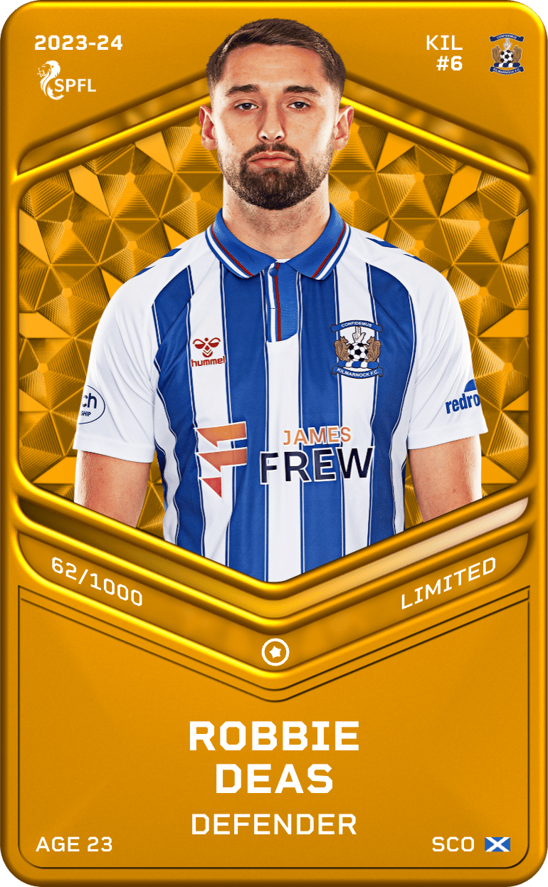 Robbie Deas 2023-24 • Limited 62/1000