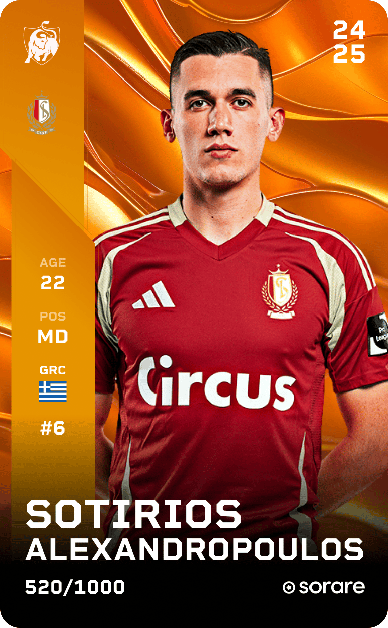 Sotirios Alexandropoulos 2024-25 • Limited 520/1000