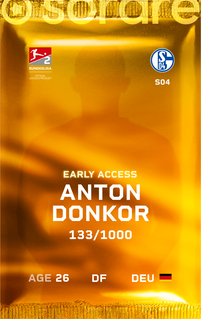 Anton Donkor 2024-25 • Limited 133/1000