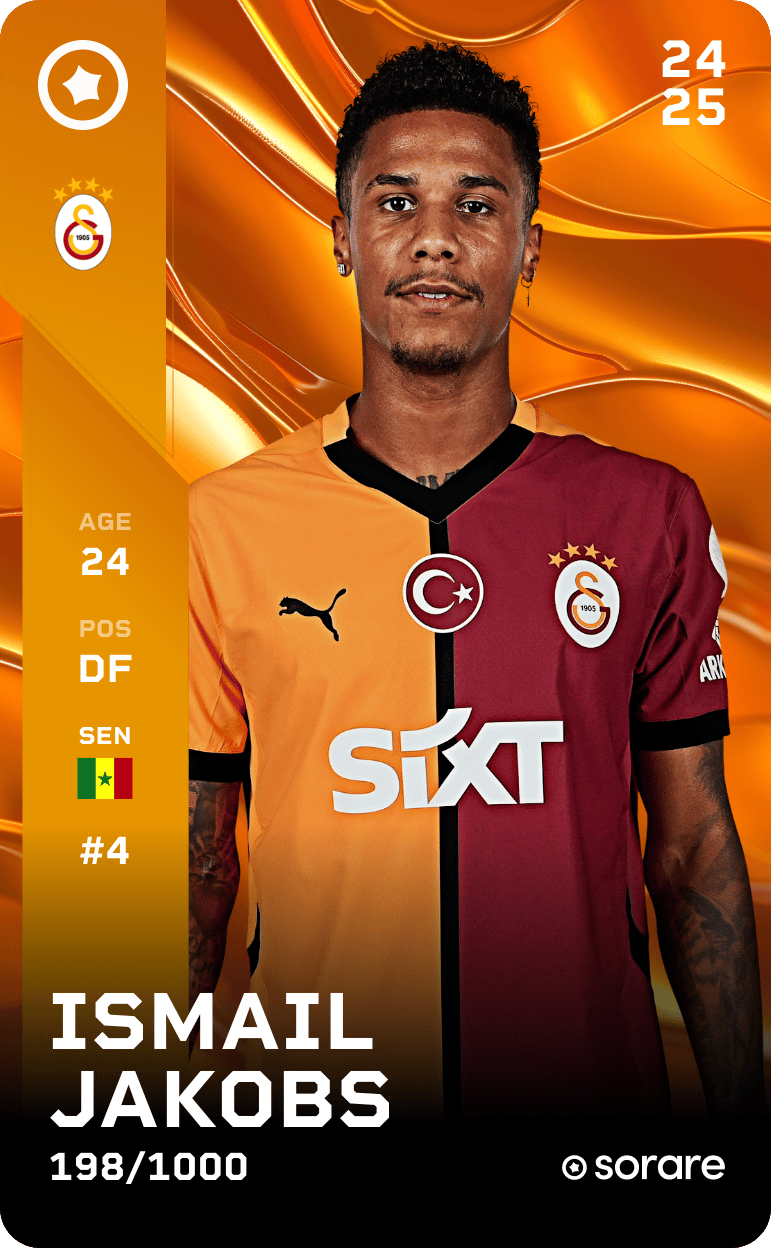 Ismail Jakobs 2024-25 • Limited 198/1000