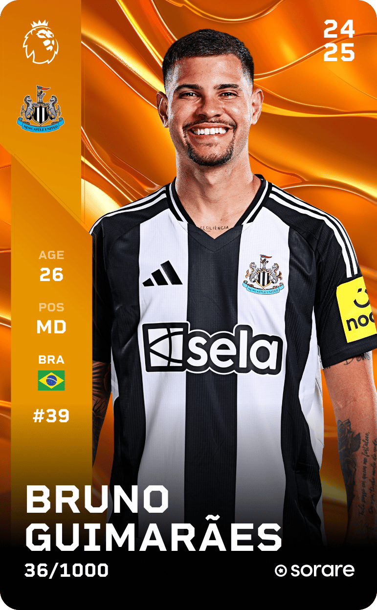 Bruno Guimarães 2024-25 • Limited 36/1000
