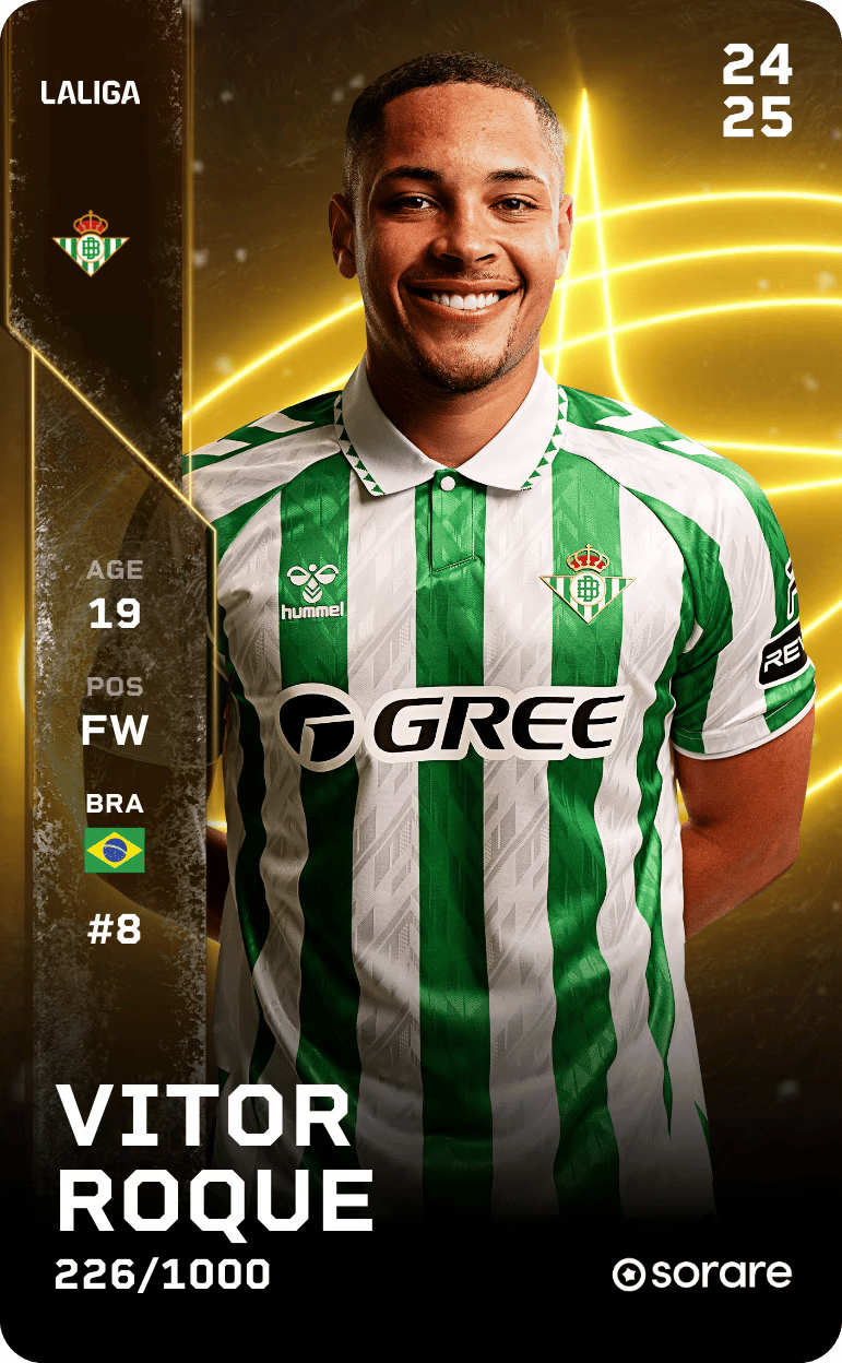 Vitor Roque 2024-25 • Limited 226/1000