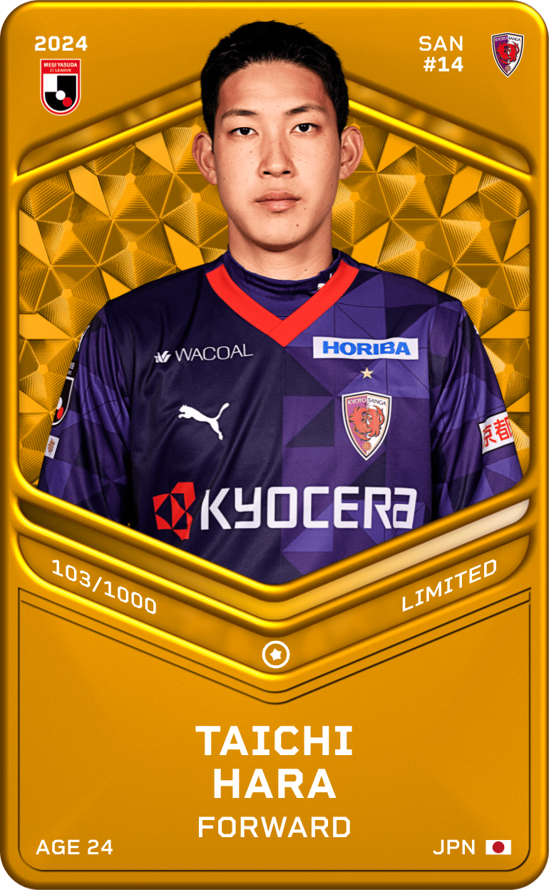 Taichi Hara 2024-25 • Limited 103/1000