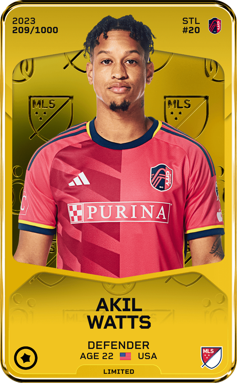 Akil Watts 2023-24 • Limited 209/1000