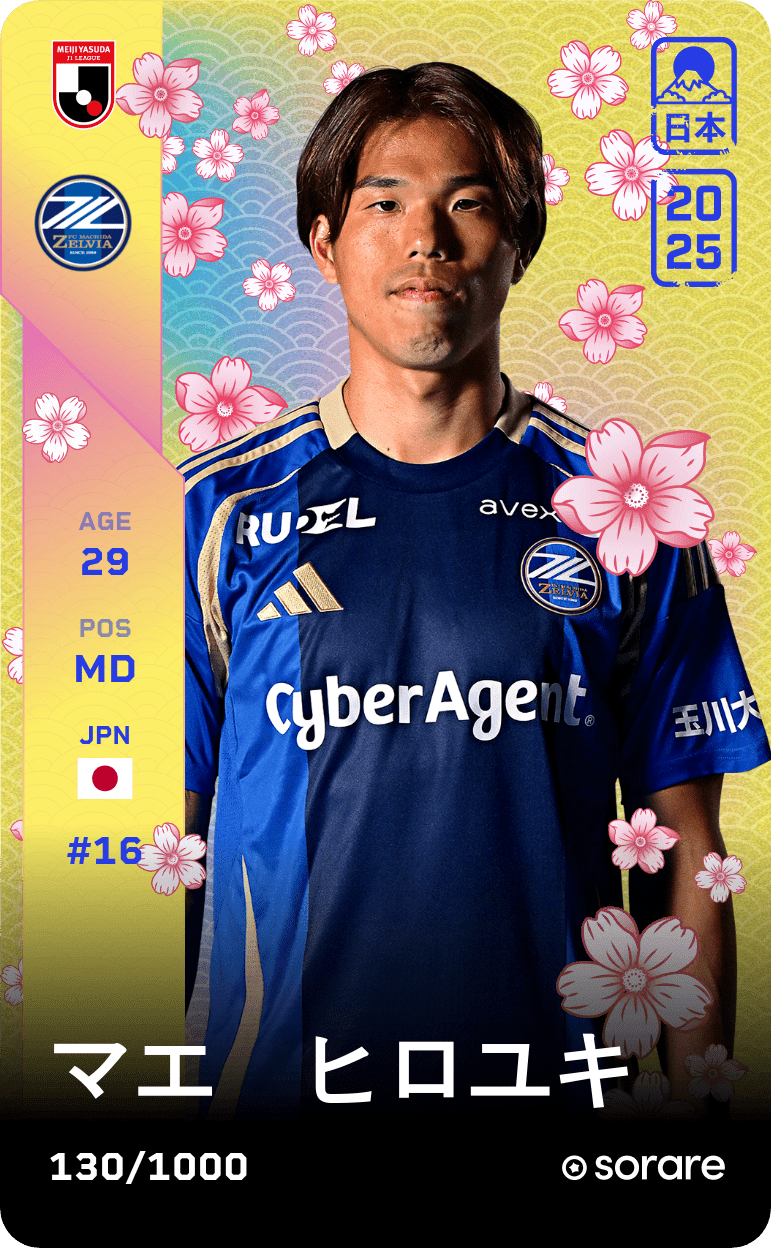 Hiroyuki Mae 2025-26 • Limited 130/1000