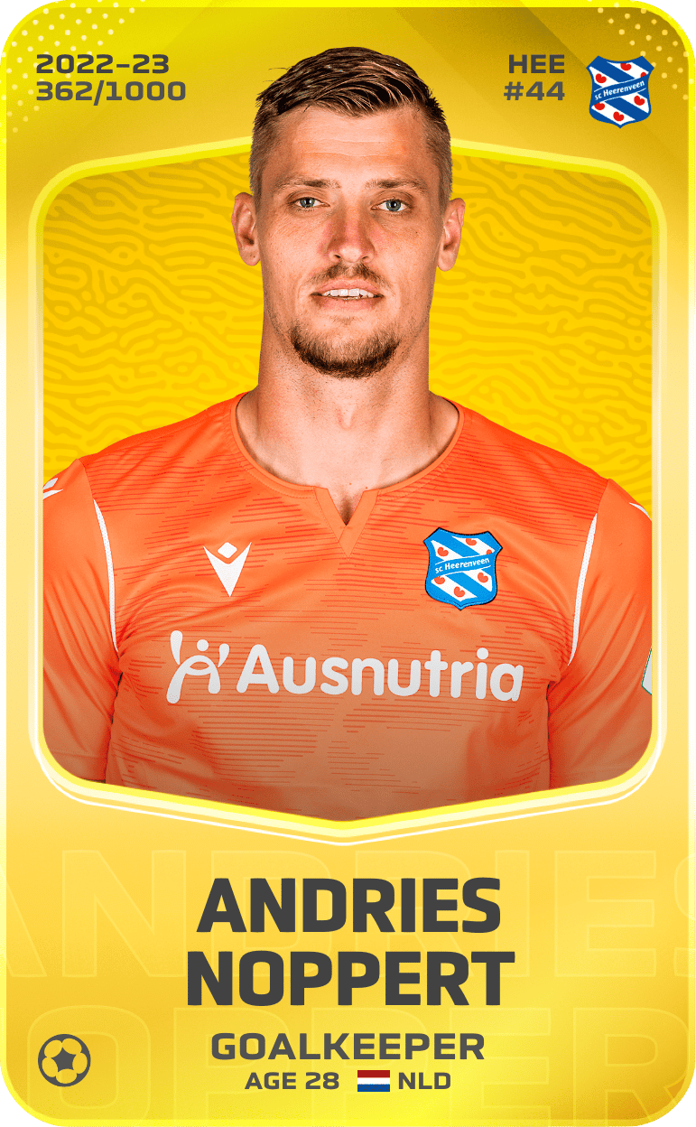 Andries Noppert 2022-23 • Limited 362/1000