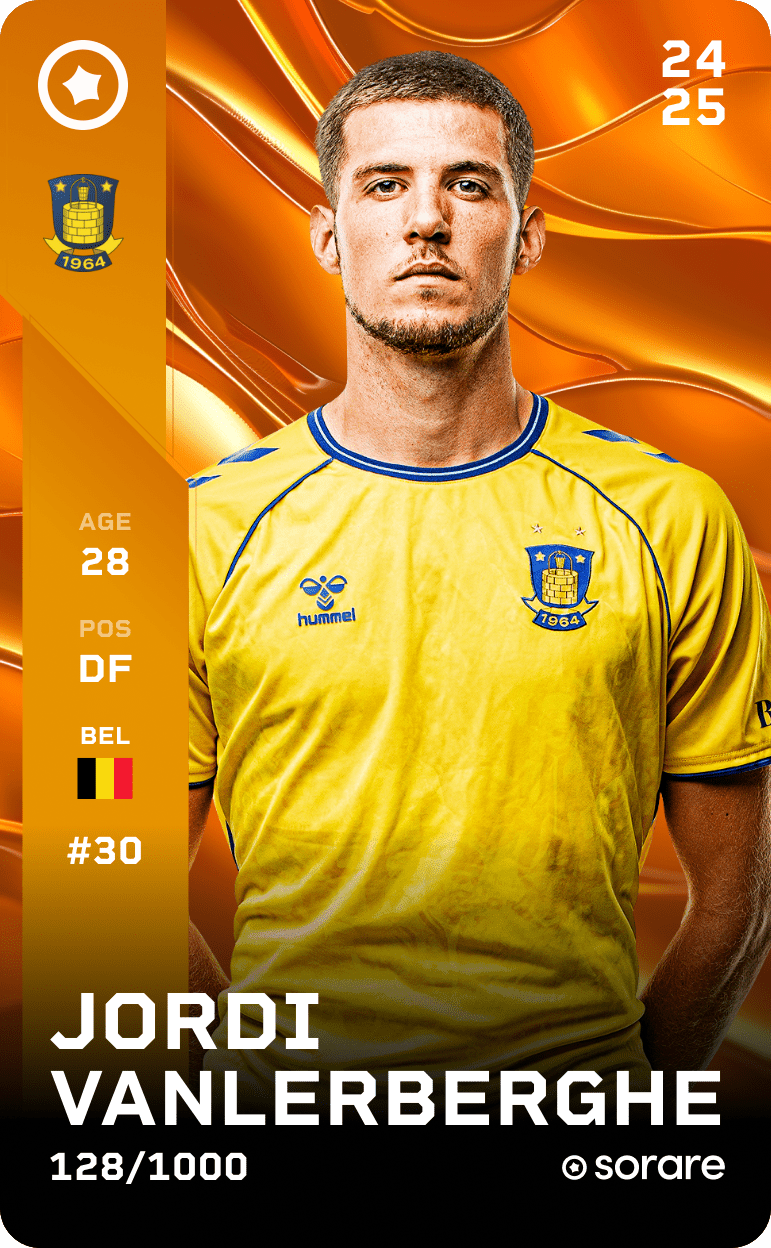 Jordi Vanlerberghe 2024-25 • Limited 128/1000