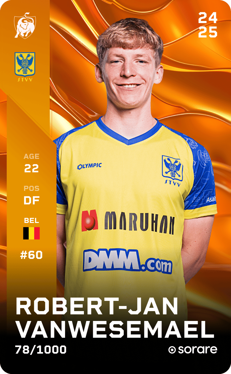 Robert-Jan Vanwesemael 2024-25 • Limited 78/1000