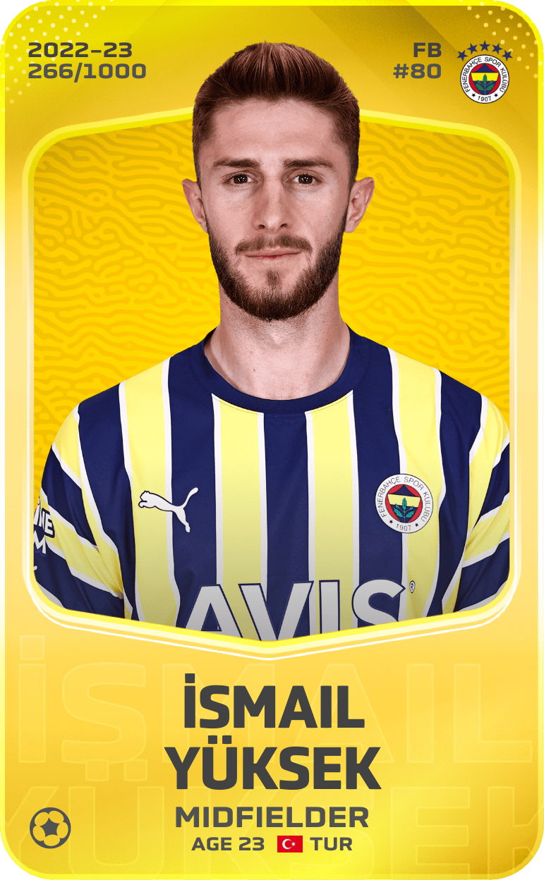 İsmail Yüksek 2022-23 • Limited 266/1000