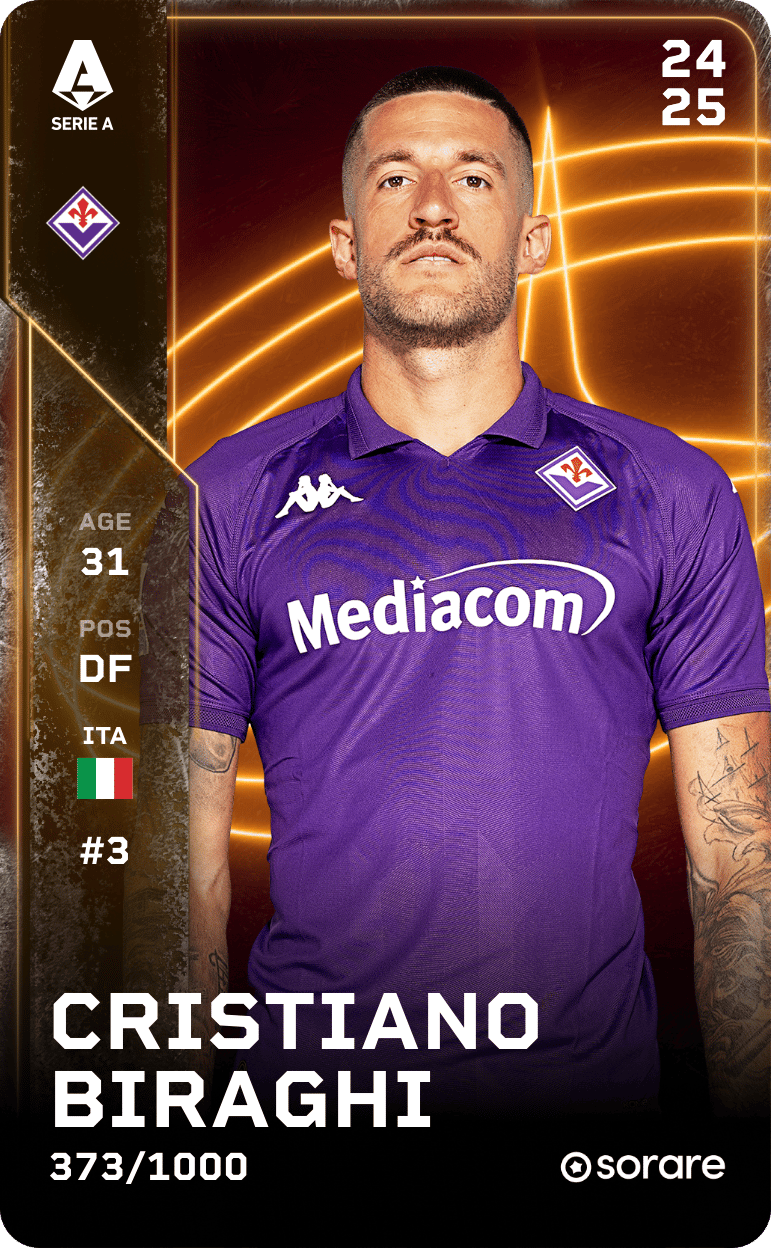 Cristiano Biraghi 2024-25 • Limited 373/1000