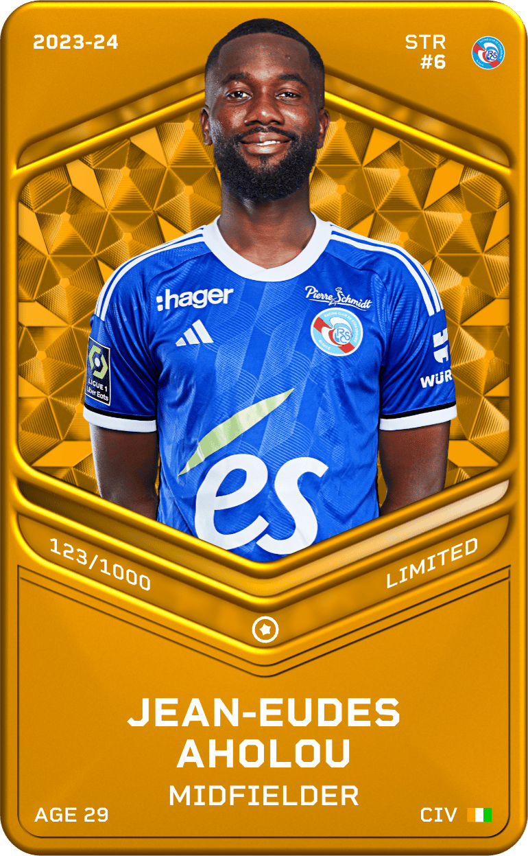Jean-Eudes Aholou 2023-24 • Limited 123/1000