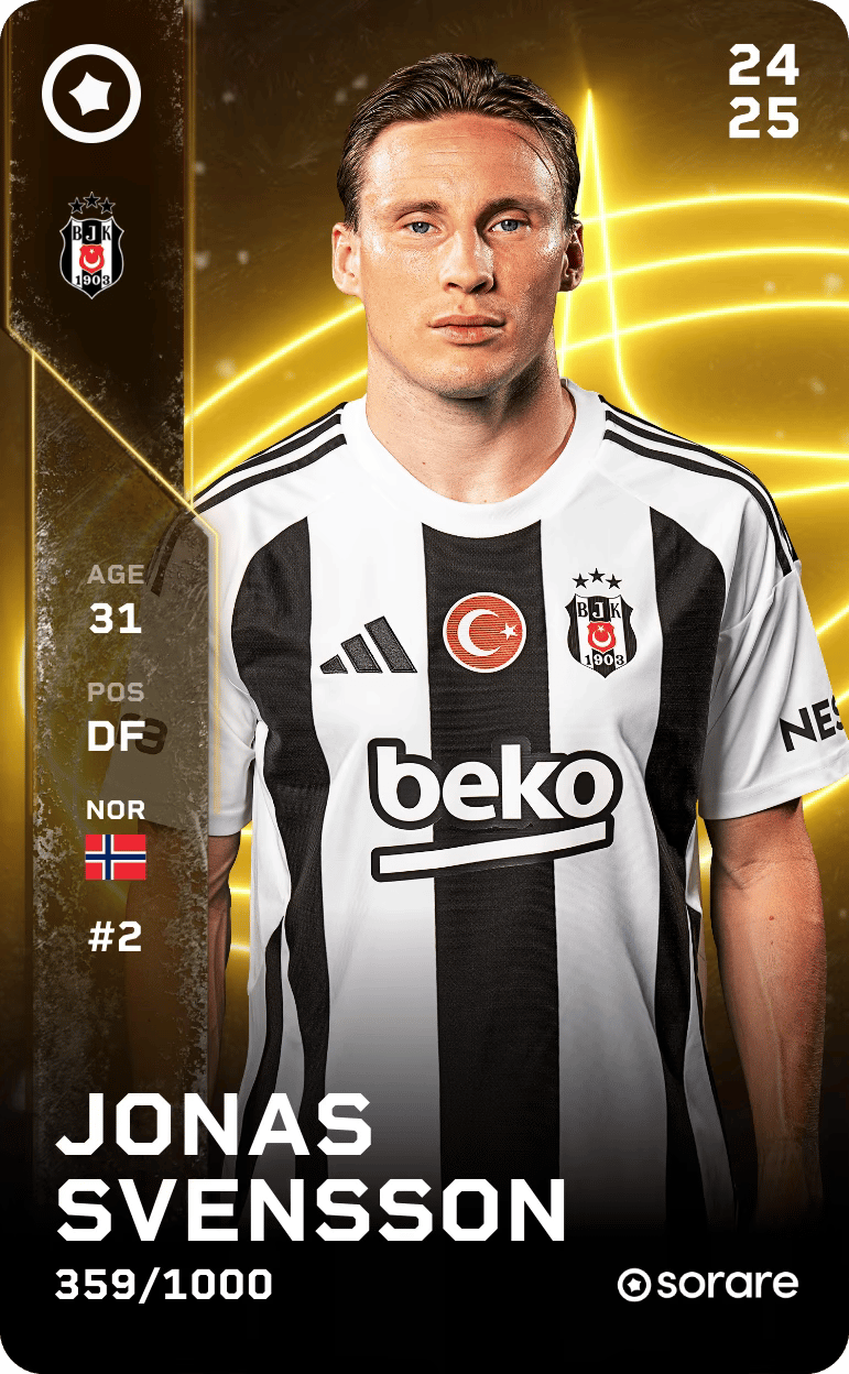 Jonas Svensson 2024-25 • Limited 359/1000