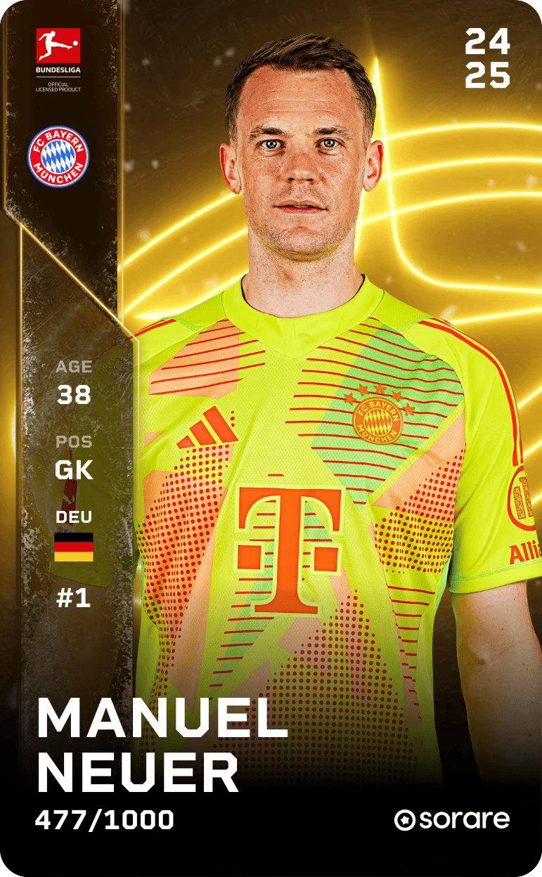 Manuel Neuer 2024-25 • Limited 477/1000