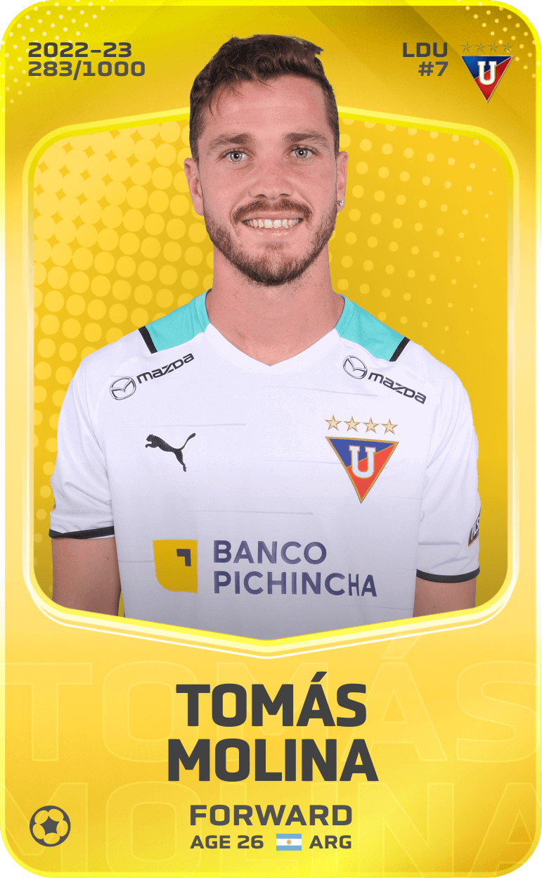 Tomás Molina 2022-23 • Limited 283/1000