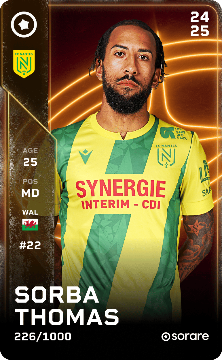 Sorba Thomas 2024-25 • Limited 226/1000