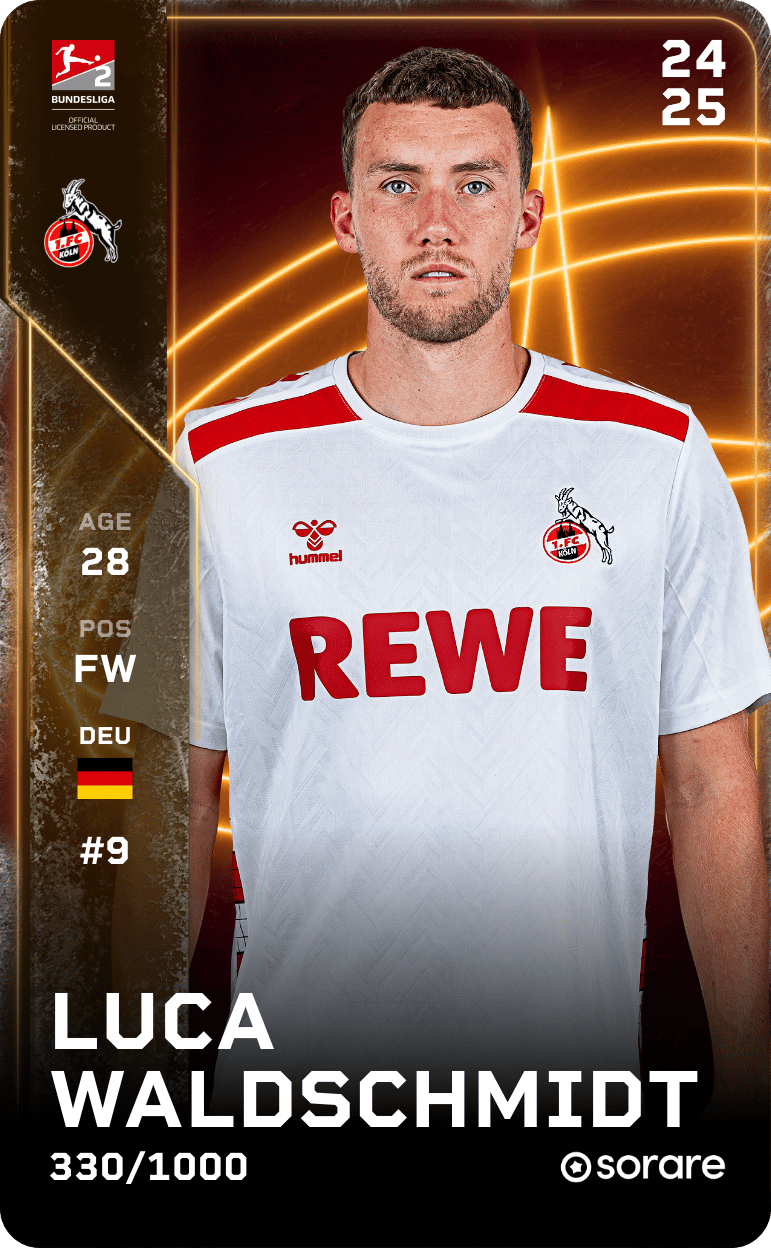 Luca Waldschmidt 2024-25 • Limited 330/1000