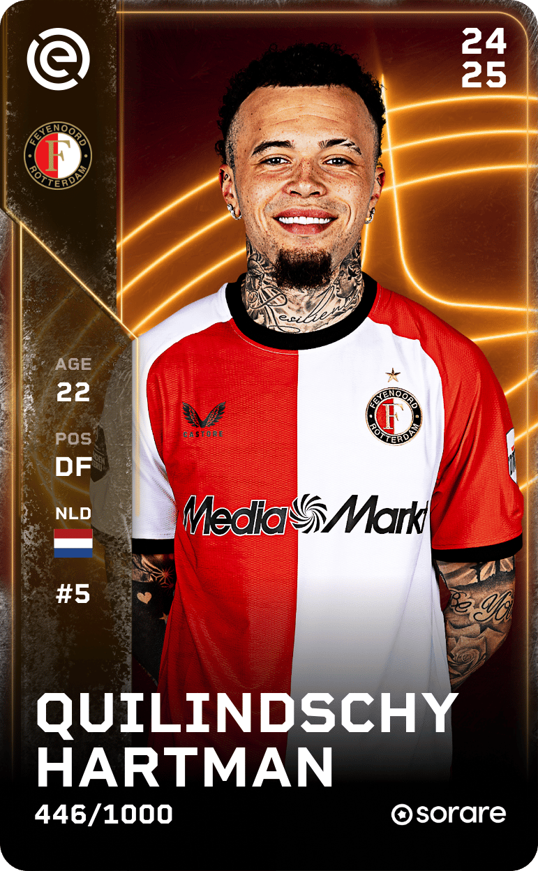 Quilindschy Hartman 2024-25 • Limited 446/1000