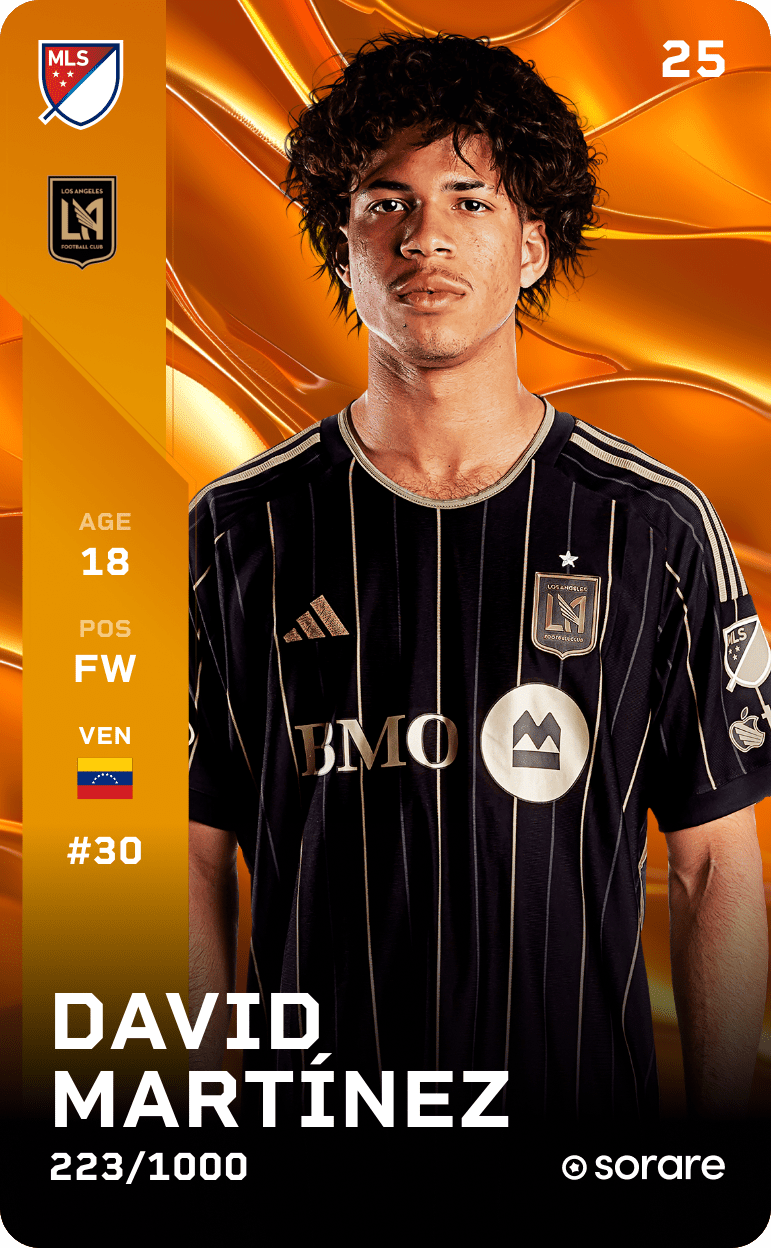 David Martínez 2025-26 • Limited 223/1000