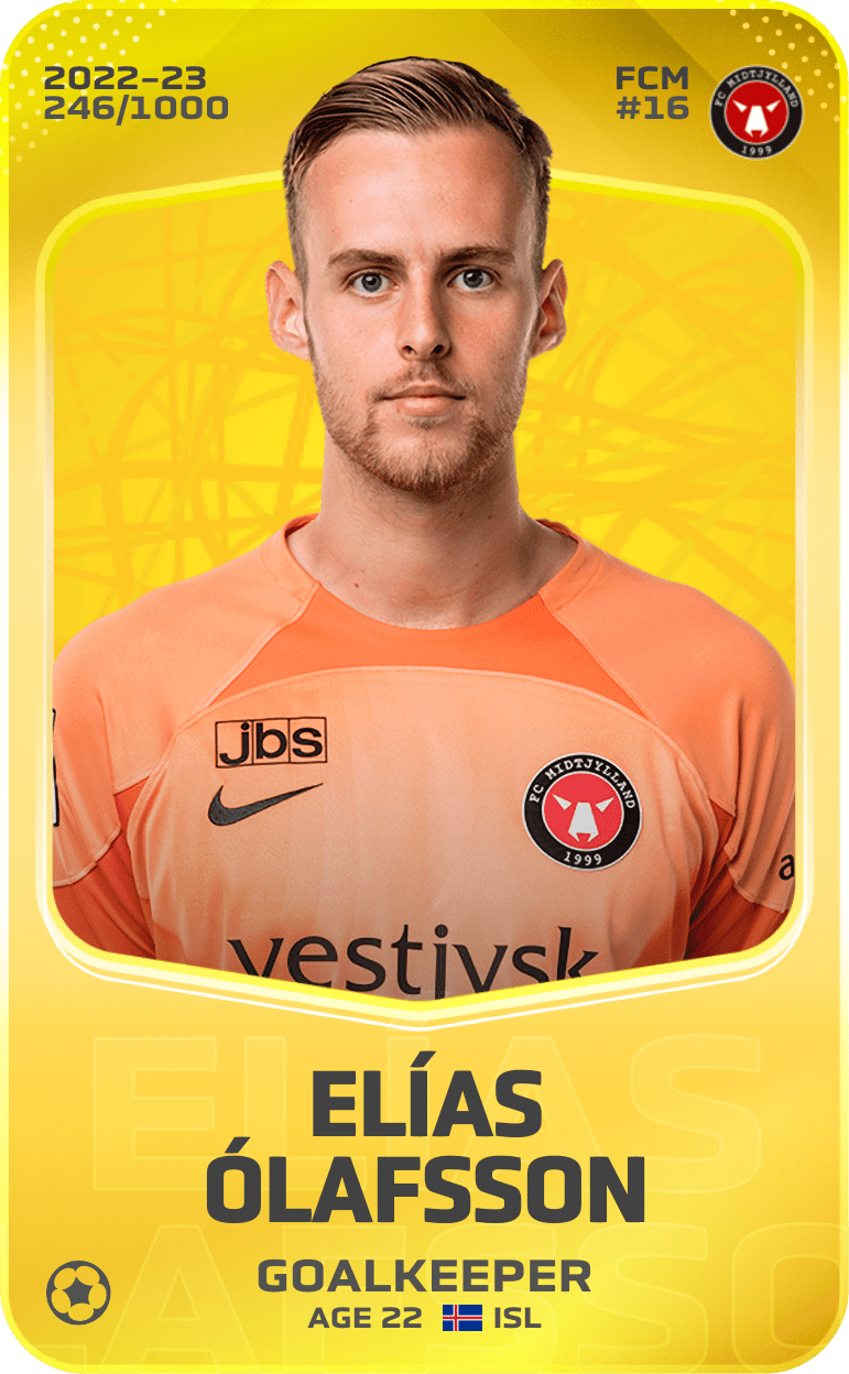 Elías Ólafsson 2022-23 • Limited 246/1000