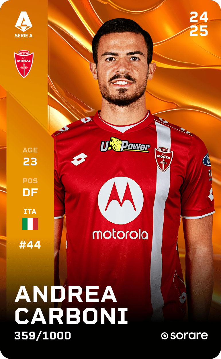 Andrea Carboni 2024-25 • Limited 359/1000