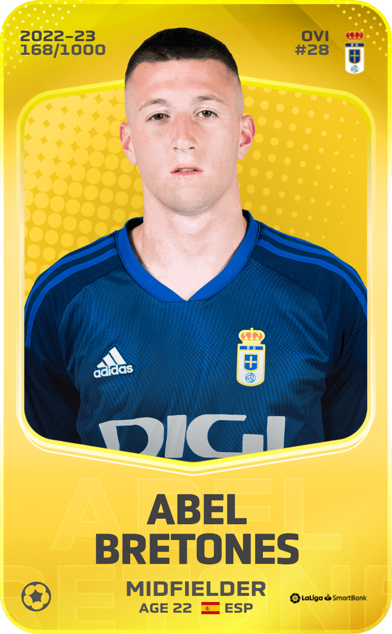 Abel Bretones 2022-23 • Limited 168/1000