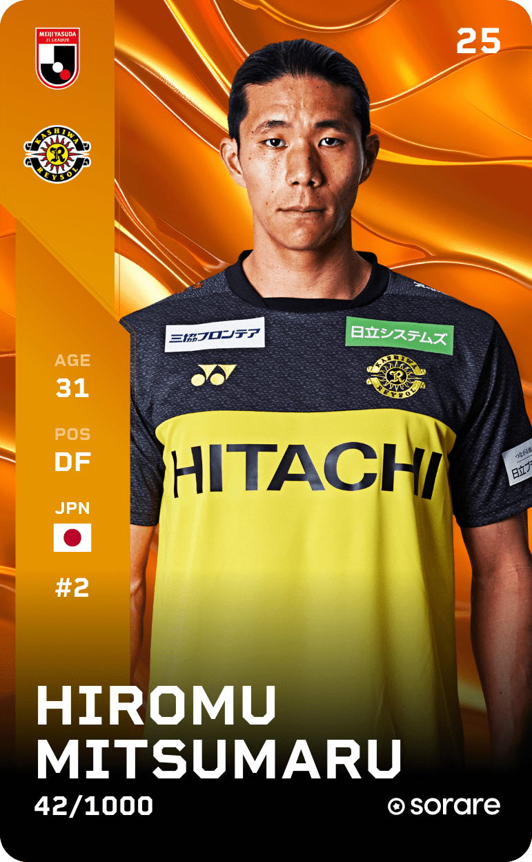 HIROMU MITSUMARU 2025-26 • Limited 42/1000