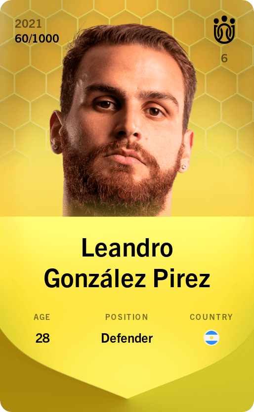 Leandro González Pirez 2021-22 • Limited 60/1000
